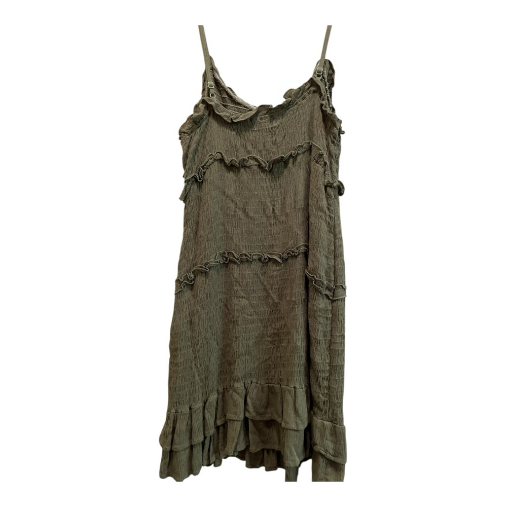 EUC Jessica Simpson Dress Size L Green - Picture 3 of 7